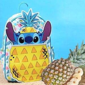 Stitch Pineapple Mini Backpack